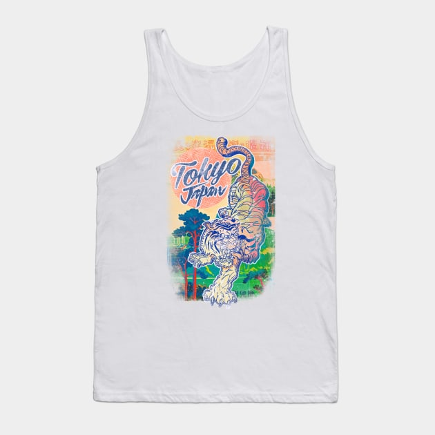 LET'S GO TOKYO Tank Top by teepublickalt69